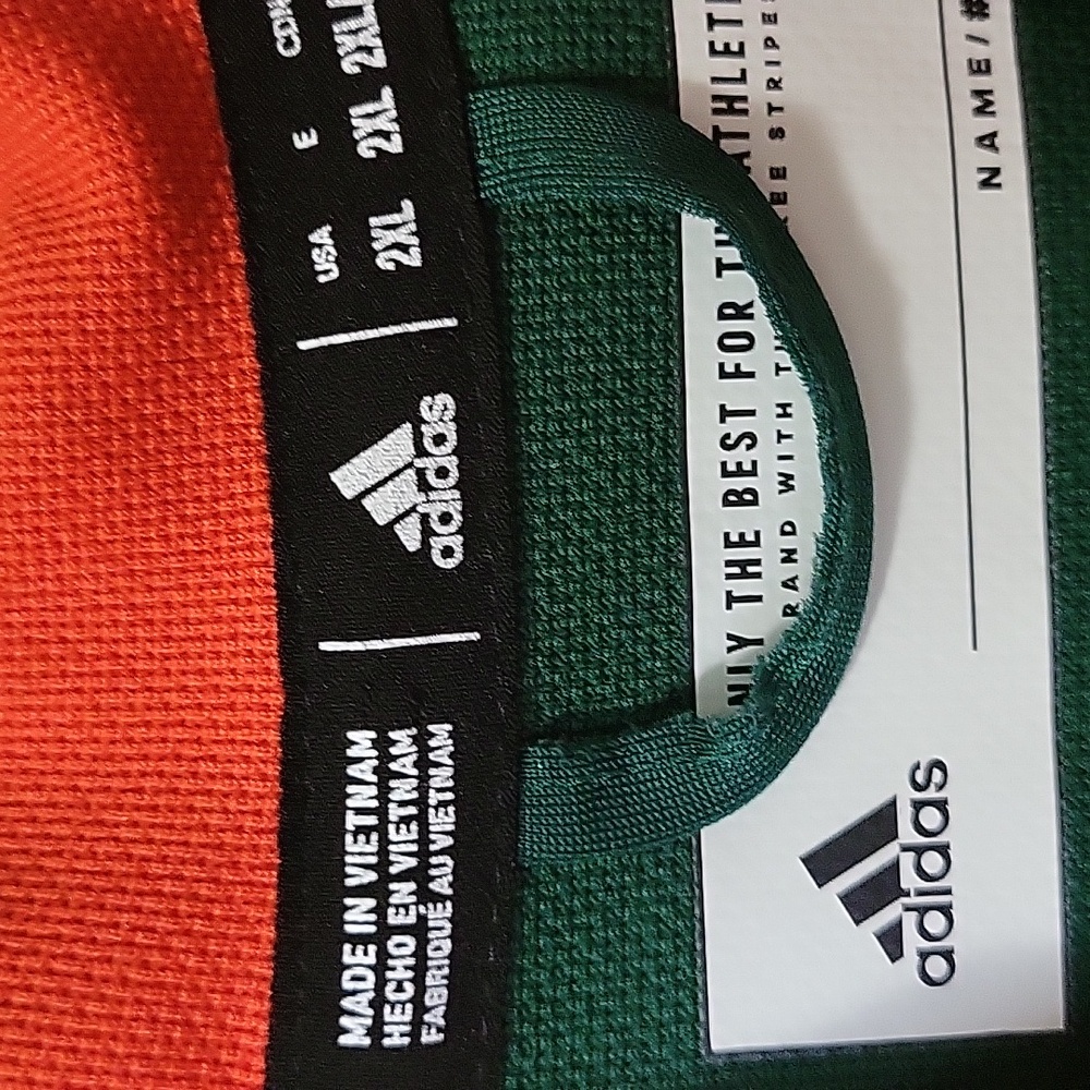 University Of Miami Unisex Hoodie Sweater 2XL - Picture 2 of 4